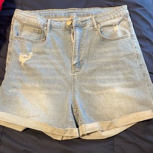 Blue Jean Shorts
